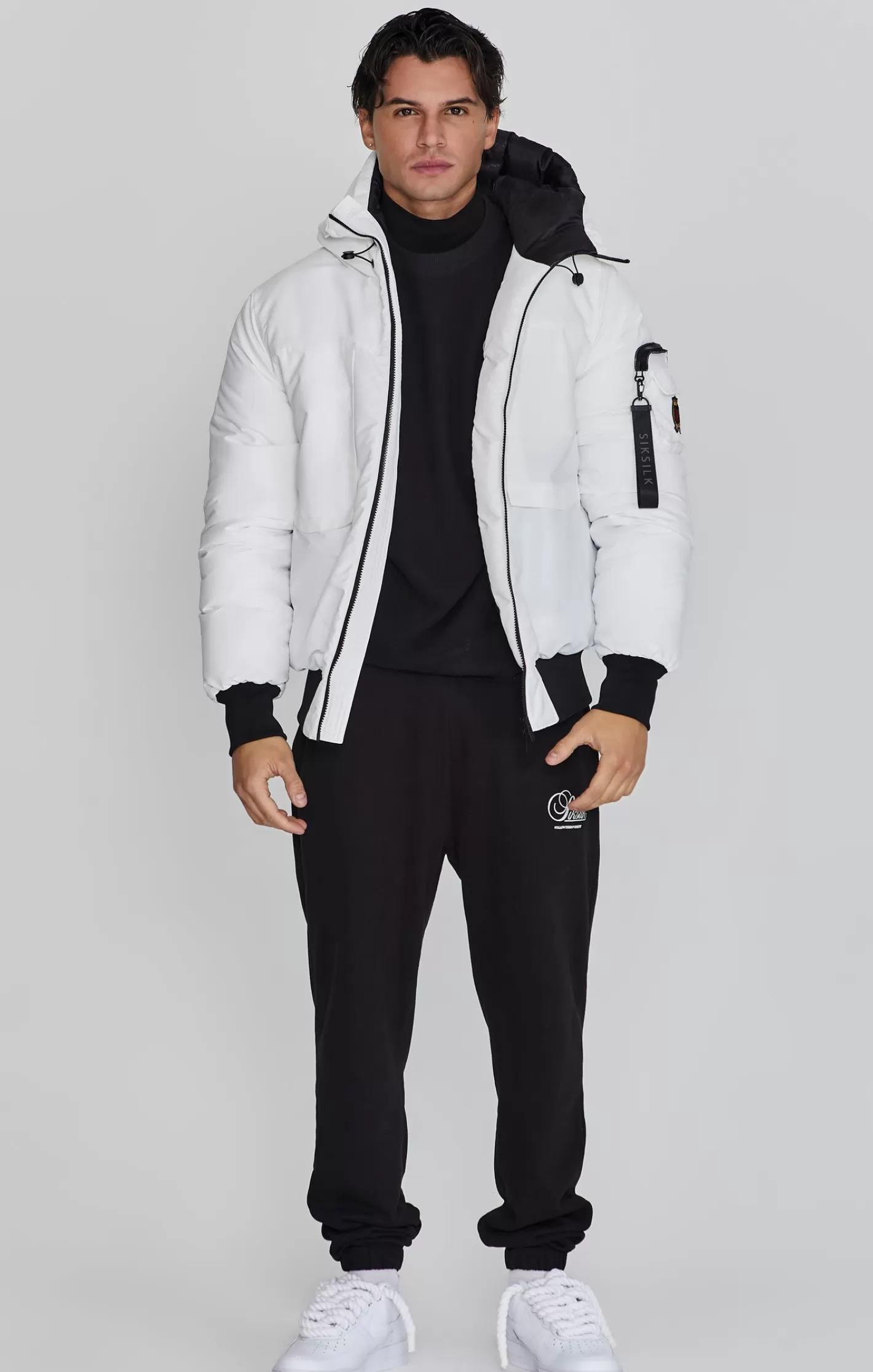 SikSilk Jackets^Bomber Jacket