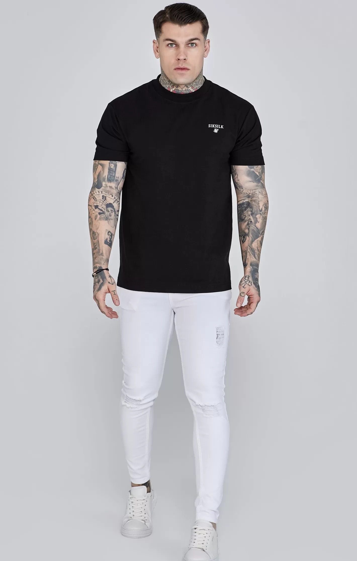 SikSilk Essentials | Jeans^Distressed Skinny Jeans