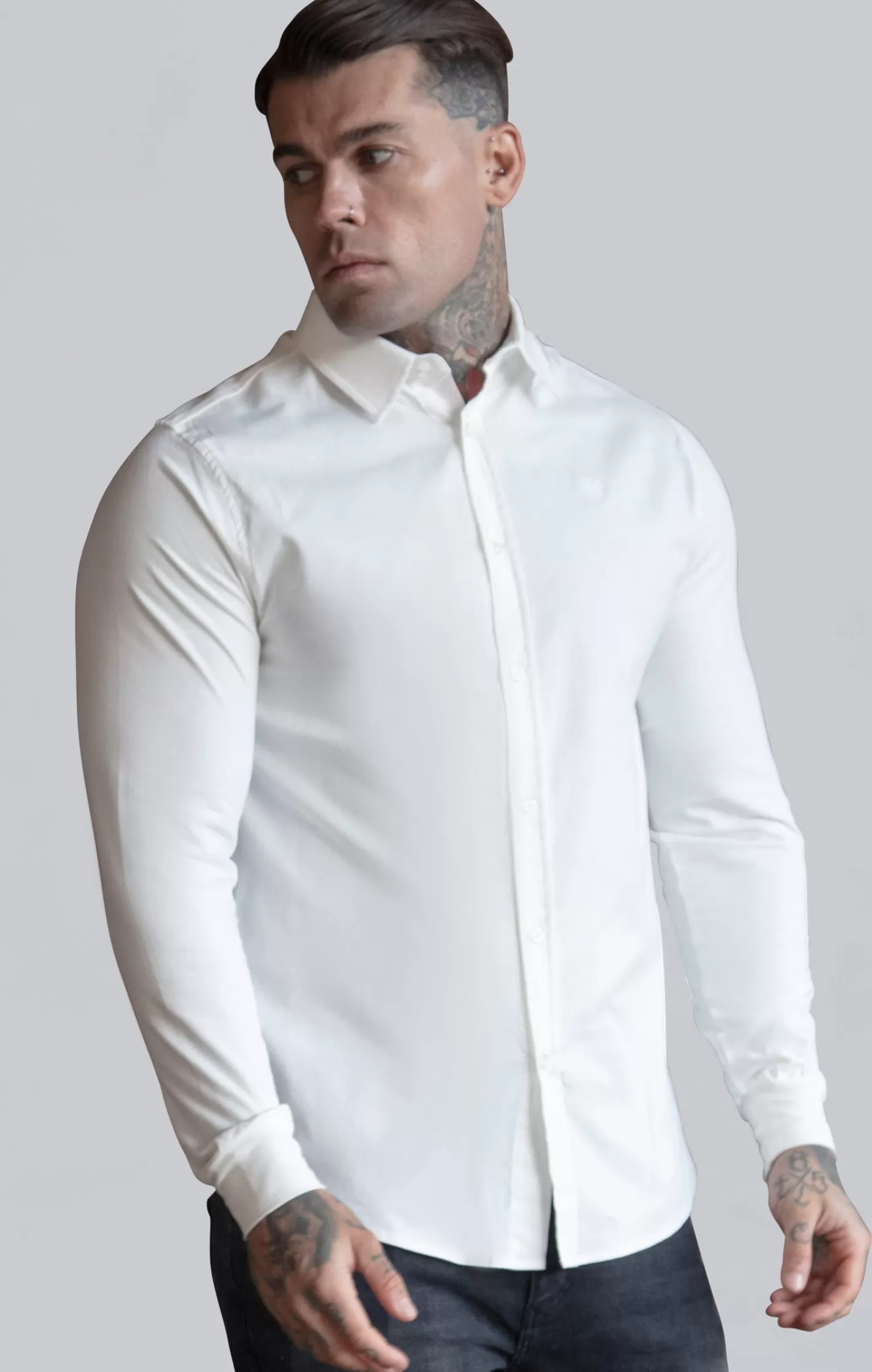 SikSilk Shirts^Essentials Long Sleeve Shirt