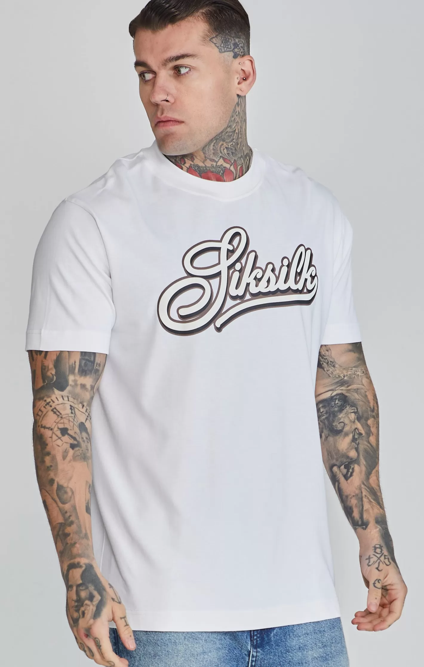 SikSilk T-shirts^Logo T-Shirt