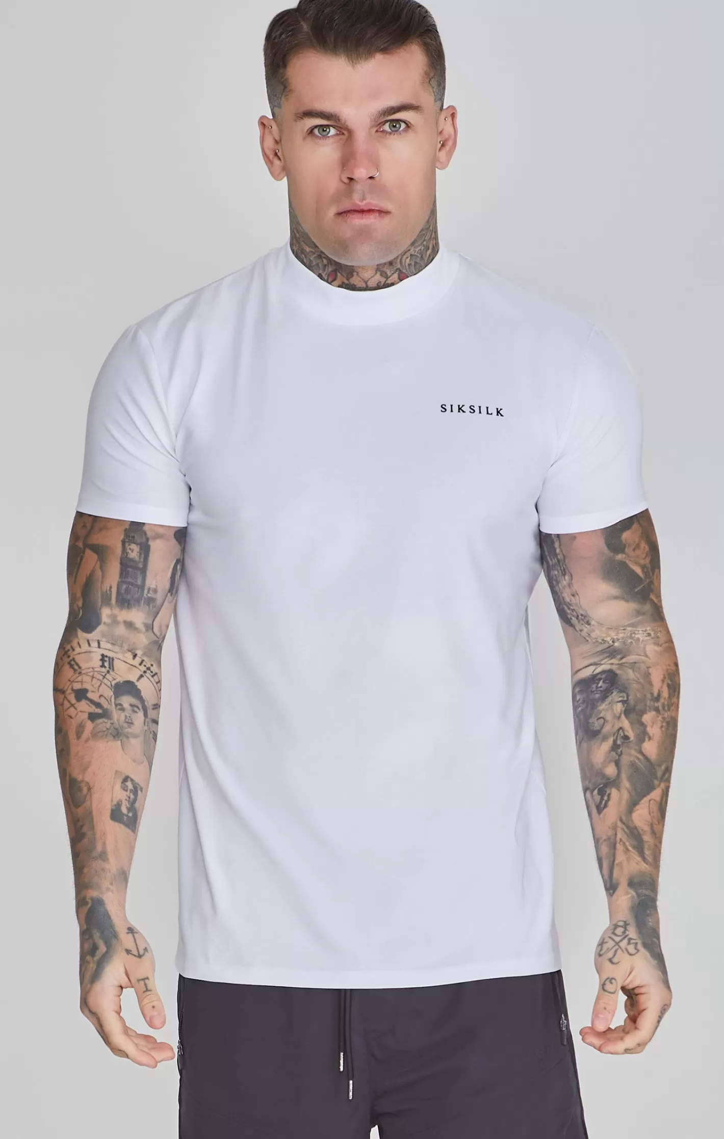 SikSilk T-shirts^Muscle Fit T-Shirt