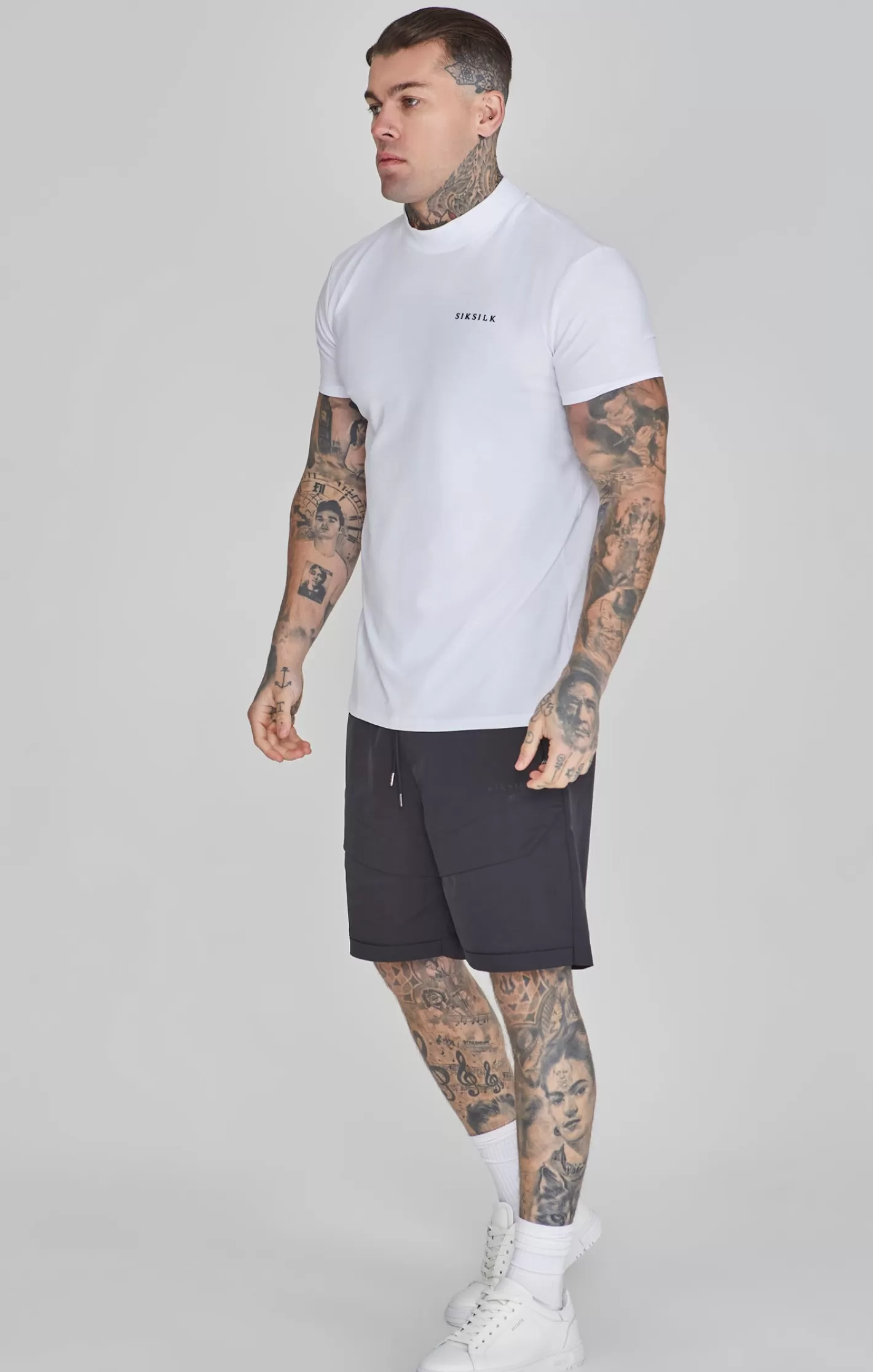 SikSilk T-shirts^Muscle Fit T-Shirt