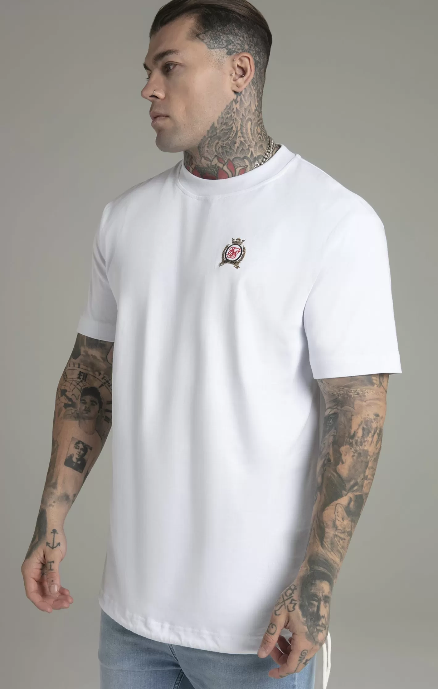 SikSilk T-shirts^Oversized T-Shirt