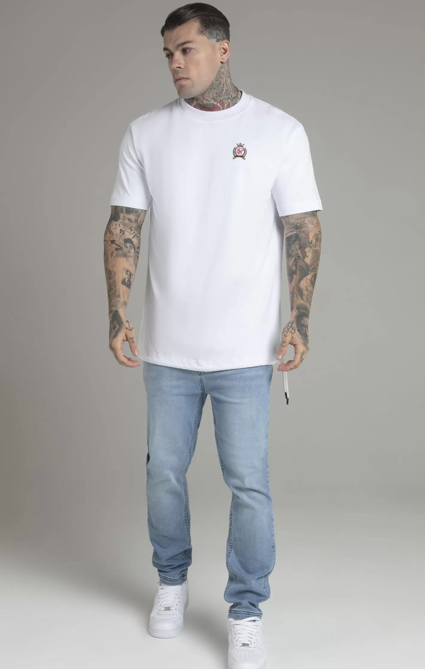 SikSilk T-shirts^Oversized T-Shirt