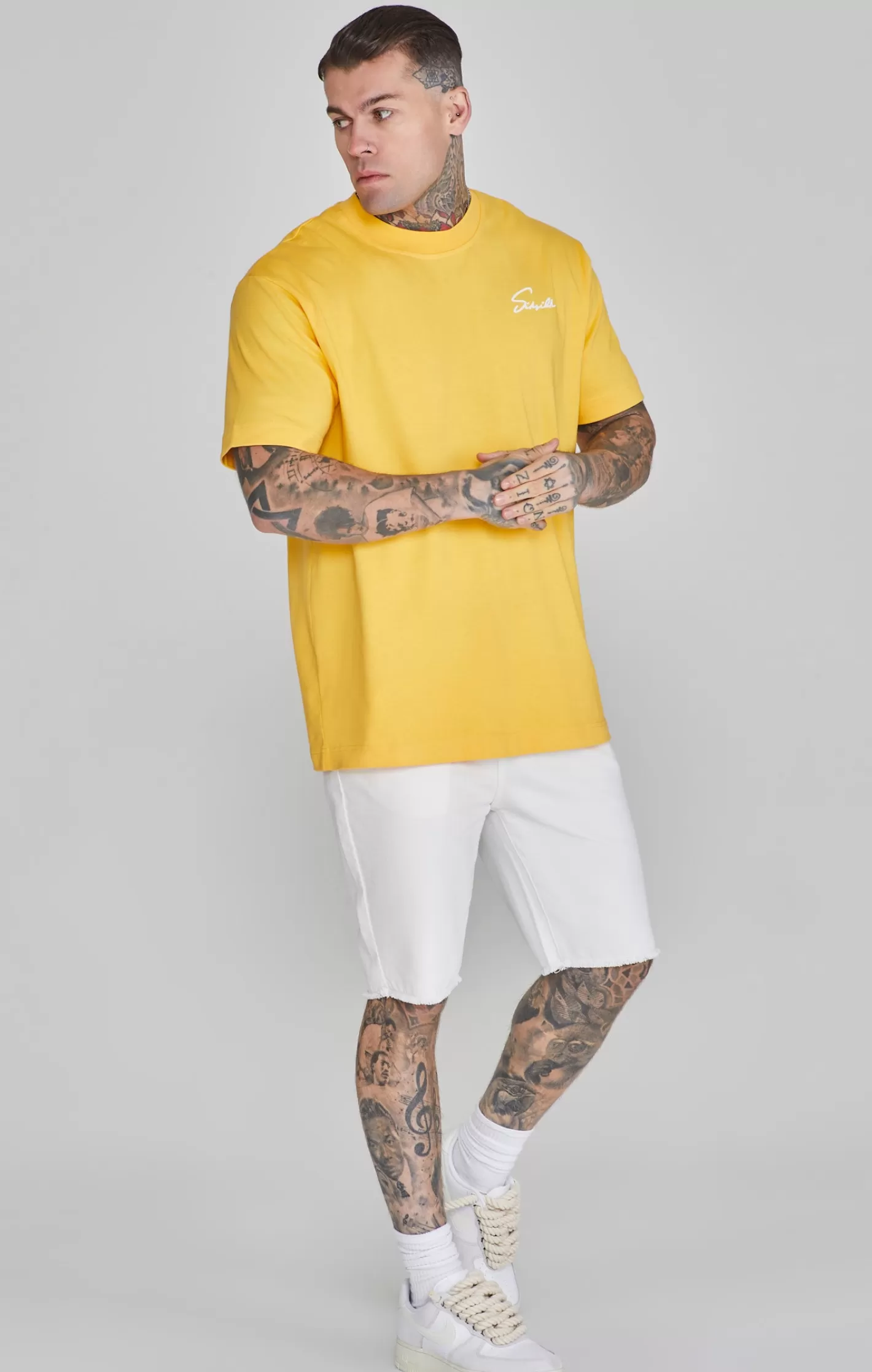 SikSilk T-shirts^Script T-Shirt